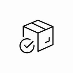 package sent icon sign vector