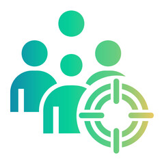 advertising Gradient icon