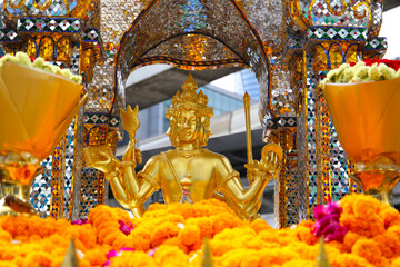 Erawan Shrine at Ratchaprasong, Bangkok, Thailand