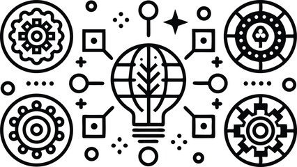 Obraz premium Global Sustainability Innovative Solutions for a Greener Future