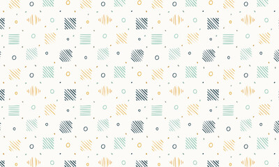 PrintSubtle Geometric Seamless Pattern - Scandinavian Feel
