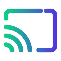 essential Line Gradient Icon