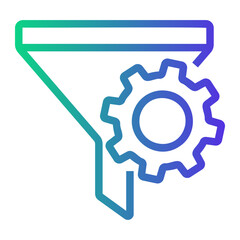 essential Line Gradient Icon