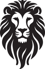 Lion Vector Silhouette Icon