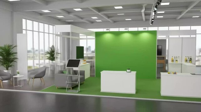 Trade fair stand exhibition showroom design