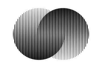 circle shape geomatry vector black