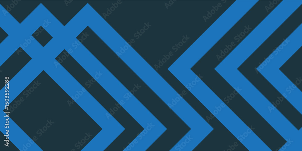 Poster editable dark blue abstract background with abstract shapes and abstract gradient mesh color. suitab