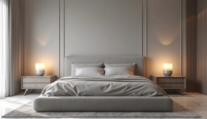 bedroom in hotel