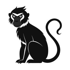 Monkey Silhouette Vector