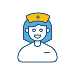 Nurse vector icon