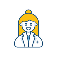 Doctor vector icon