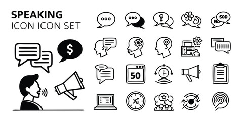 Website Icon Set – Versatile Vector Icons for Computer, Web & Mobile Applications