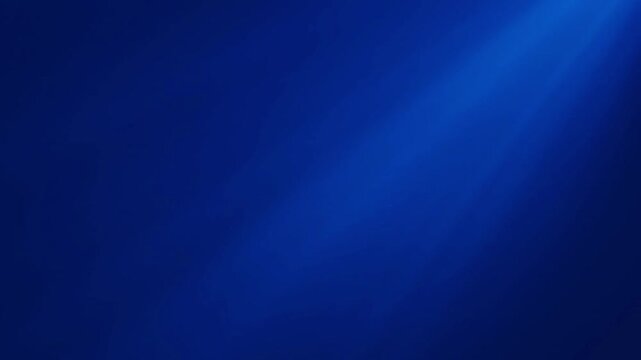 Royal Blue Backgrounds &ndash; Smooth Gradient with Light Rays for Elegant Video Backdrops