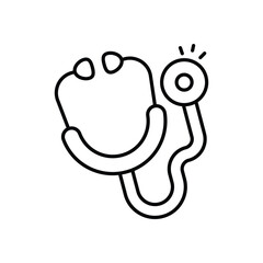 Stethoscope vector icon