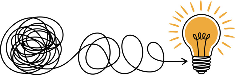 From complexity to clarity the visual journey of problem solving and creative ideas