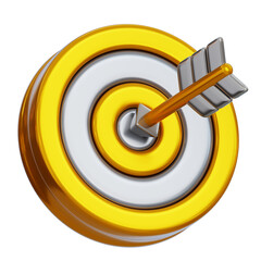 Business Finance Icon Gold Theme