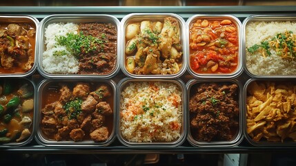 A traditional Filipino eatery carinderia in Manila