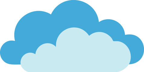 Obraz premium blue cloud 