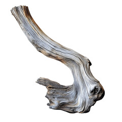 Weathered driftwood piece (cut out)