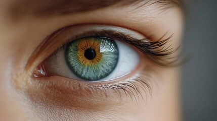 Fototapeta premium High Definition Iris Closeup in Human Eye