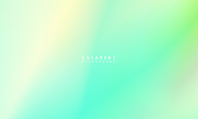 Abstract Dynamic Gradient Background. Soft Green Fluid Color Gradient. Design Template For ads, Banner, Poster, Cover, Web, Brochure, Wallpaper, and flyer. Vector