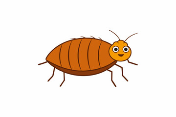 vector illustration of a bug