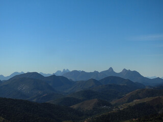 Fototapeta premium mountain range landscape