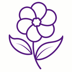 vector illustration of a flower