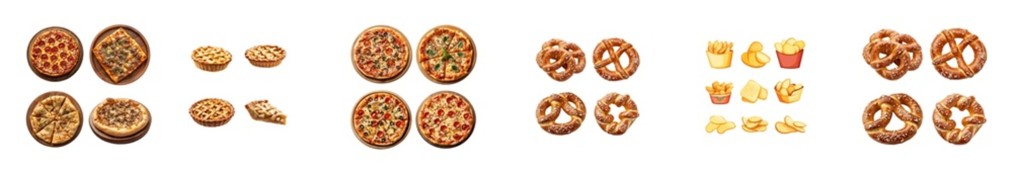 png of png of donut and friench frice