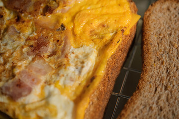 Delicious Ham and Egg Sandwich