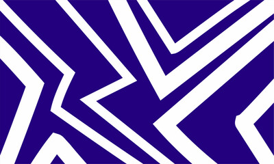 Abstract Zigzag Line Motif Purple and White