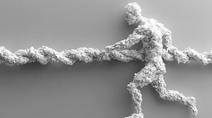 The Struggle: A Figurative Representation of Perseverance