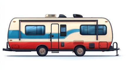 Vintage Campervan: Retro Road Trip Ready