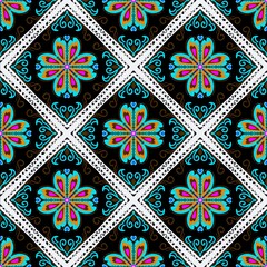 Untitled Artwork seamless pattern flowers