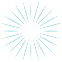 Obraz premium Burst blast effect vector