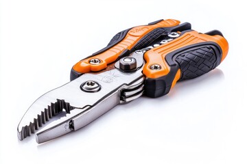 Close-up of a compact multi-tool pliers.