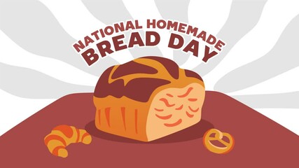 national homemade bread day with delicious bread