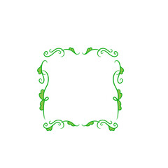 swirl frame decoration 