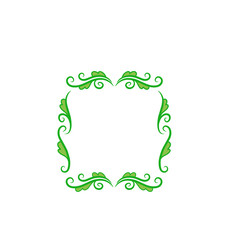 swirl frame decoration 