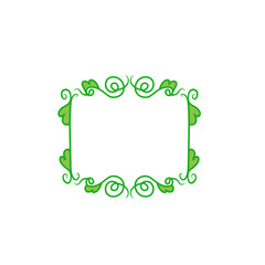 swirl frame decoration 