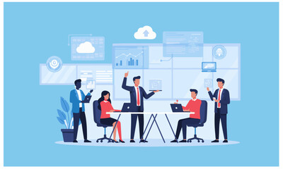 Collaborative Business Technology and Cloud Computing in a Modern Office