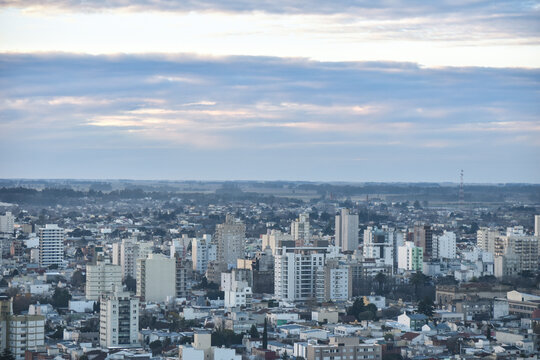 vista panoramica de la ciudad de Tandil, en la provincia de Buenos Aires, Argentina.
