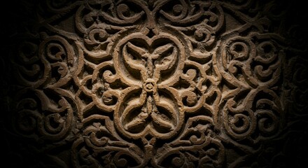 Intricate Stone Carving: A Masterpiece of Architectural Ornamentation