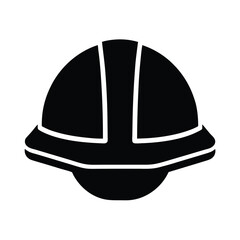 construction helmet icon vector illustration