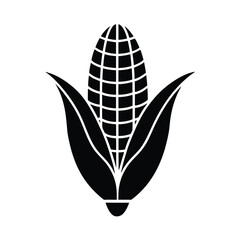 corn cob icon vector illustration