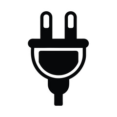 electrical plug icon vector illustration