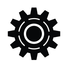 gear cog icon vector illustration