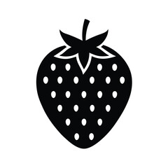 strawberry icon vector illustration