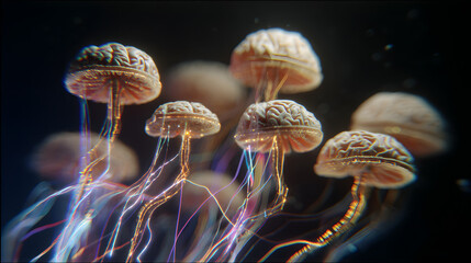 Jellyfish of Consciousness © yury goryanoy