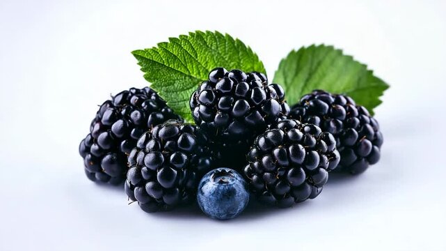 black currant, blueberries